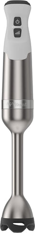 Vitamix 5-Speed Immersion Blender, Professional-Grade Hand Blender with 625-Watt Motor and Stainless-Steel Blade, Stainless Steel/White