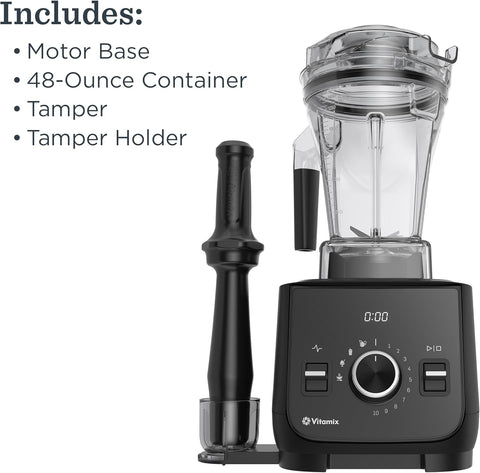 Vitamix Ascent X2 Blender with Three Blending Programs, Self-Cleaning Program, Professional-Grade Blender for Smoothies, Soups and More, Stainless-Steel Blades, 48 Oz Container, Nano Gray