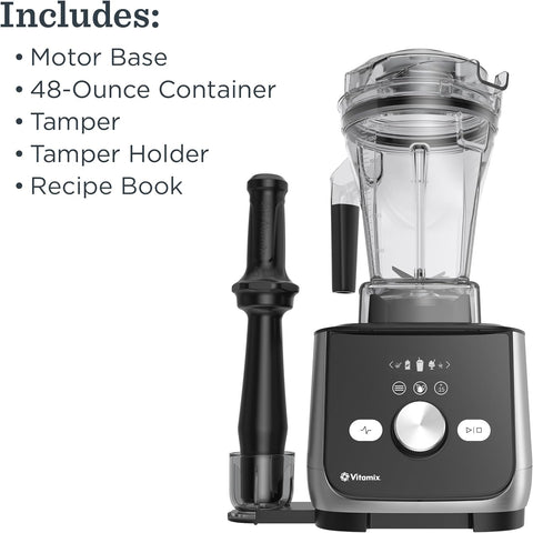 Vitamix Ascent X5 Blender with 10 Blending Programs, Self-Cleaning Program, Professional-Grade Blender for Smoothies, Soups and More, Stainless-Steel Blades, 48 Oz Container, Brushed Stainless