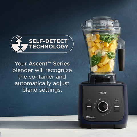 Vitamix 48-Ounce Blender Container with SELF-DETECT, Dishwasher-Safe, BPA-Free, Container, Laser-Cut Stainless-Steel Blades, Tamper Included, Compatible with All Full-Size Vitamix Blenders
